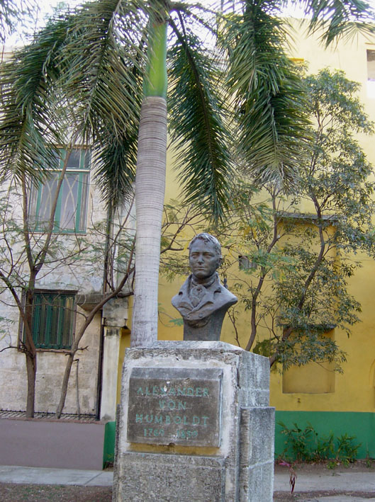 Humboldts Büste in Havanna